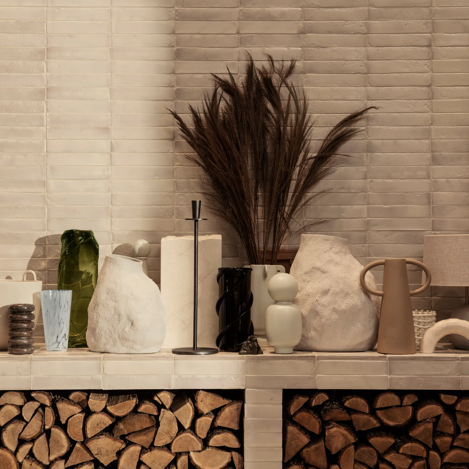 Vulca vaasi off-white, Medium 36 cm Ferm Living