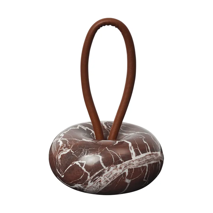 Wa ovenpysäytin - Rosso Levanto marmori, Ø14 cm - Ferm Living
