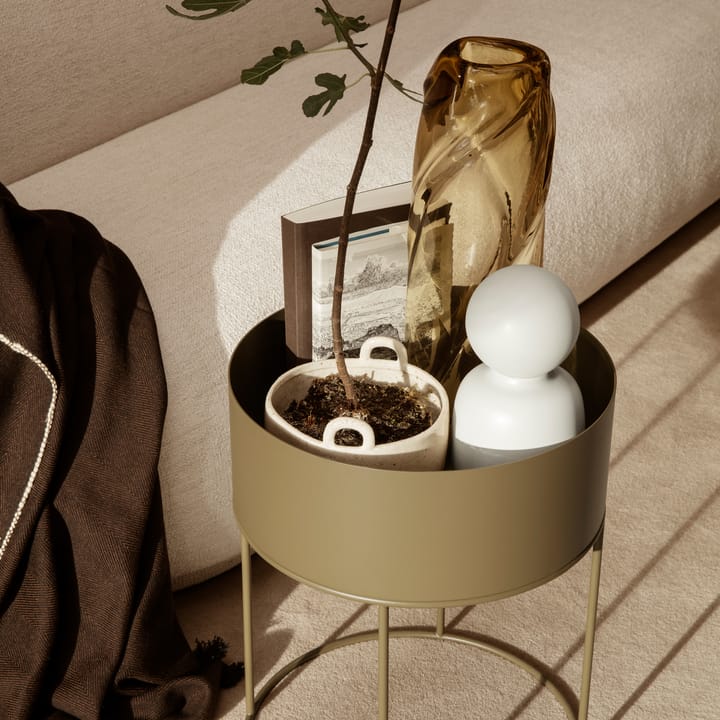 Water Swirl -maljakko, Light yellow Ferm Living