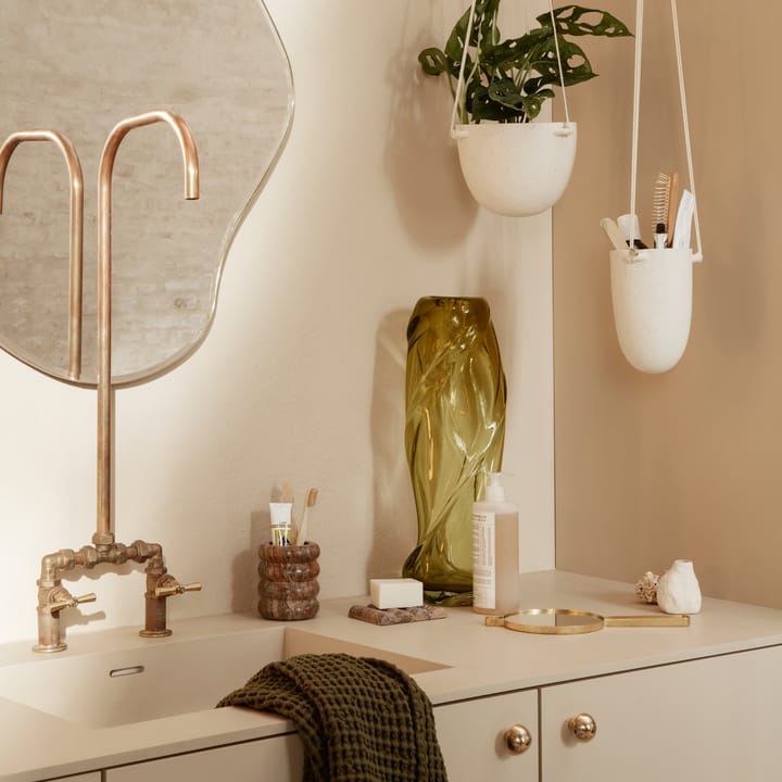 Water Swirl -maljakko - Moss green - ferm LIVING