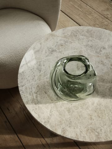 Water Swirl maljakko pyöreä Ø21 cm - Recycled glass - Ferm Living