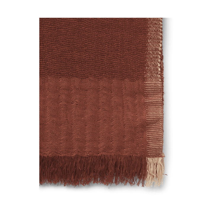 Weaver huopa 120x170 cm, Punaruskea Ferm Living