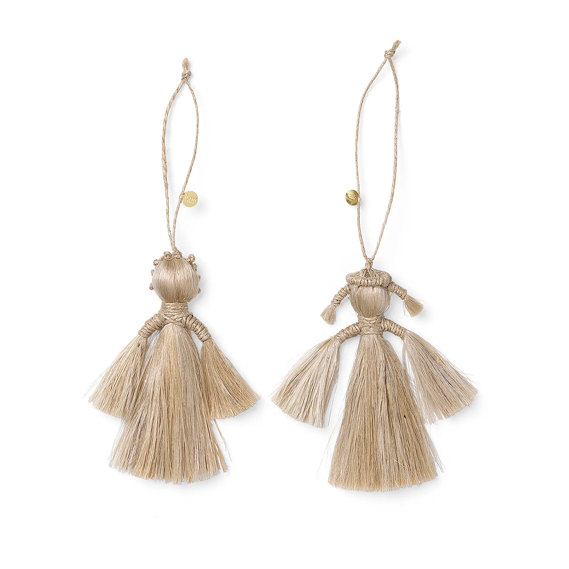 Wing angels joulukoriste 9 cm 2 kpl, Natural Ferm Living