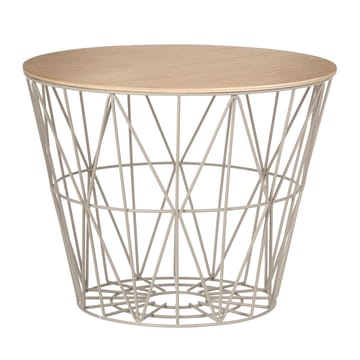 Wire-korin kansi, öljytty tammi - pieni Ø 40 cm - Ferm Living