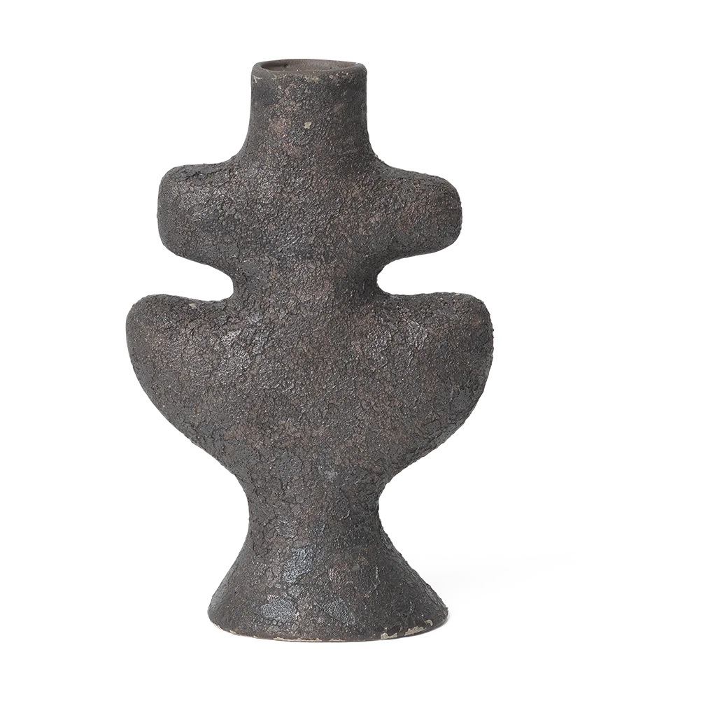 Yara kynttilänjalka small, Maalaisromanttinen rauta Ferm Living