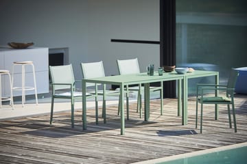 Aria jatkettava ruokapöytä 140-200 cm. - Sage green - Fiam