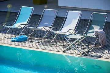 Dondolina aurinkotuoli - tummansininen - Fiam