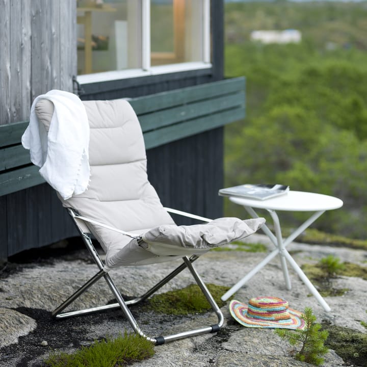 Fiesta Soft aurinkotuoli, Kangas beige-alumiinirunko Fiam