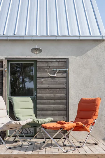 Fiesta Soft aurinkotuoli - Kangas sage green-alumiinirunko - Fiam