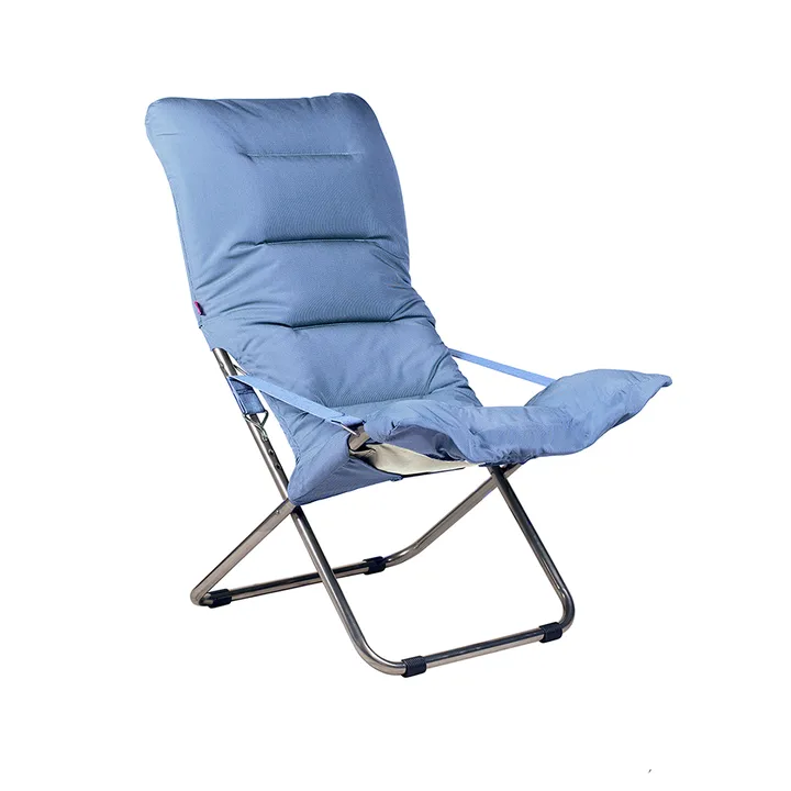 Fiesta Soft aurinkotuoli - Light blue-beige supertex - Fiam