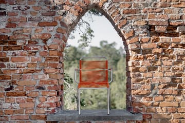 Mya käsinojatuoli alumiini - Orange - Fiam