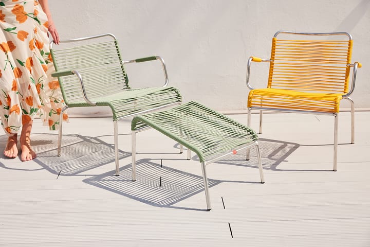 Mya Lounge jalkarahi, Sage green Fiam
