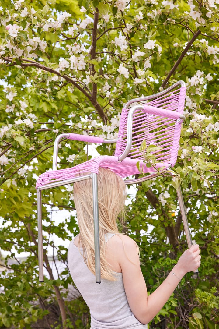 Mya Spaghetti nojatuoli, Pink Fiam