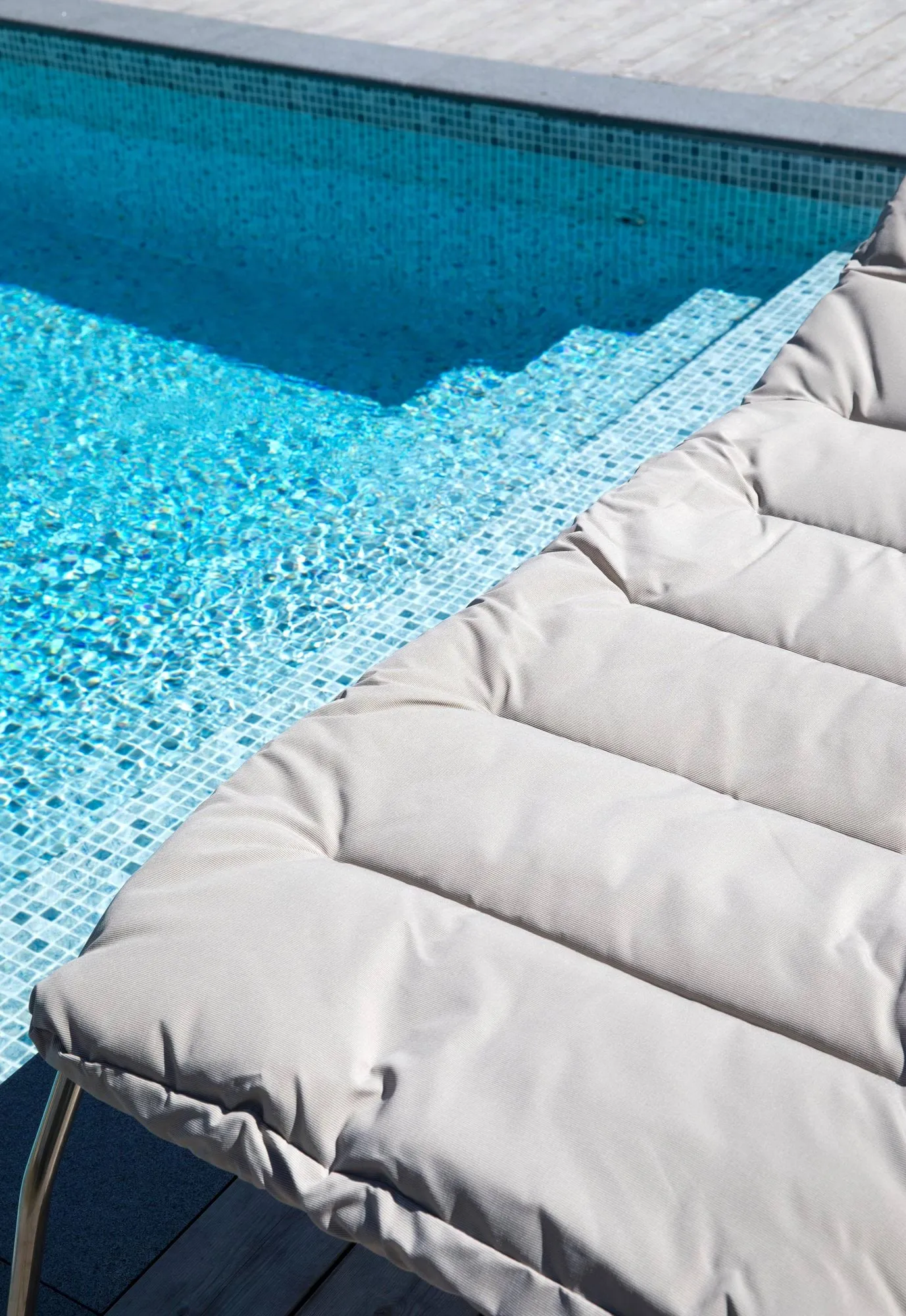 Samba Soft aurinkotuolin pehmuste, Beige Fiam