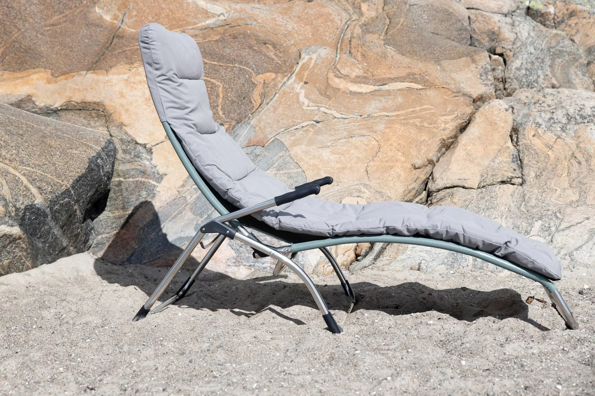Samba Soft aurinkotuolin pehmuste, Grey Fiam