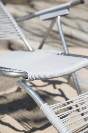 Spaghetti aurinkotuoli jalkatuella - Grey - Fiam