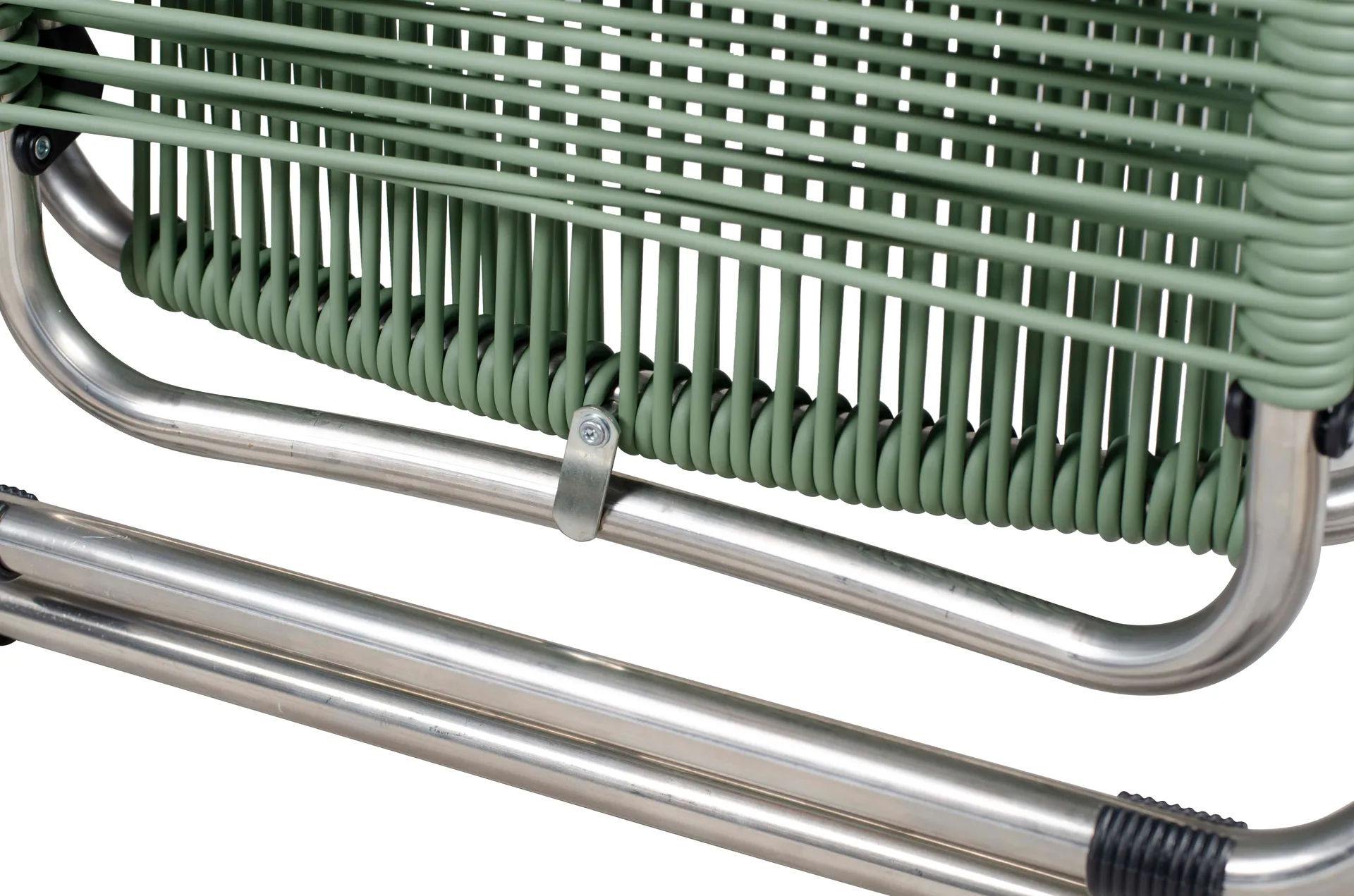 Spaghetti aurinkotuoli jalkatuella, Sage green Fiam