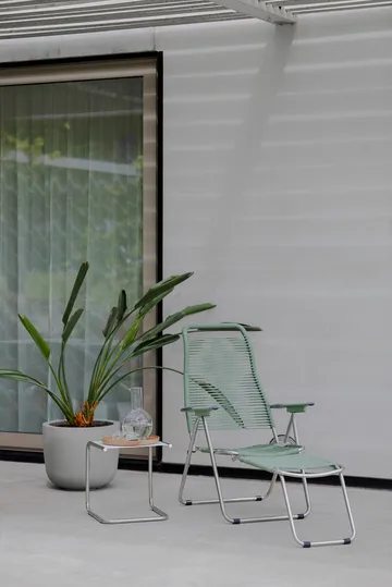 Spaghetti aurinkotuoli jalkatuella - Sage green - Fiam