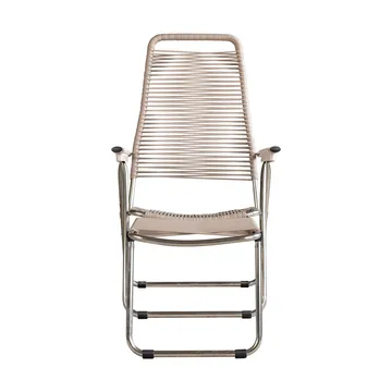 Spaghetti aurinkotuoli jalkatuella - Taupe - Fiam