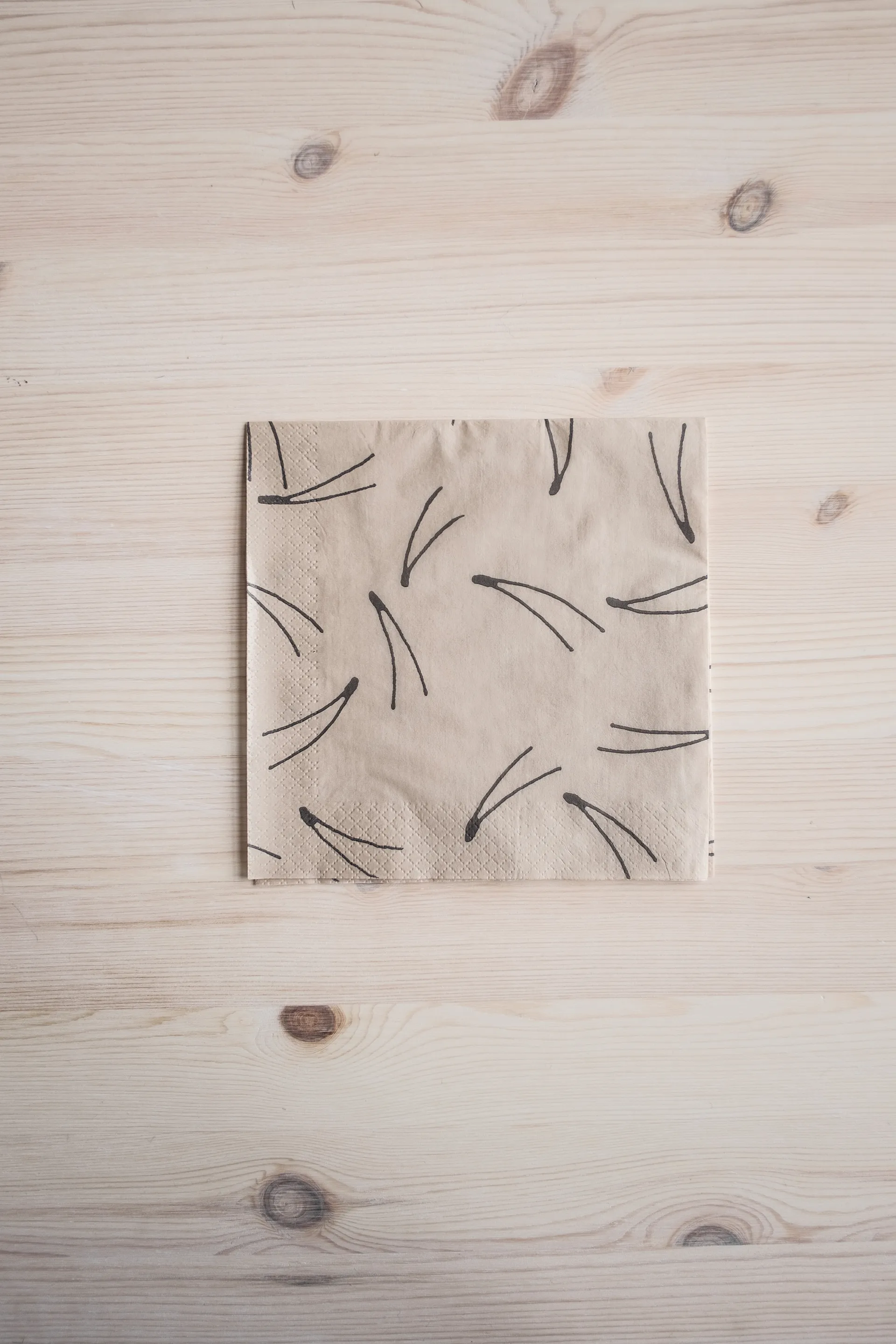 Barr servetti 33x33 cm 25-pakkaus, Luonnonvärinen Fine Little Day