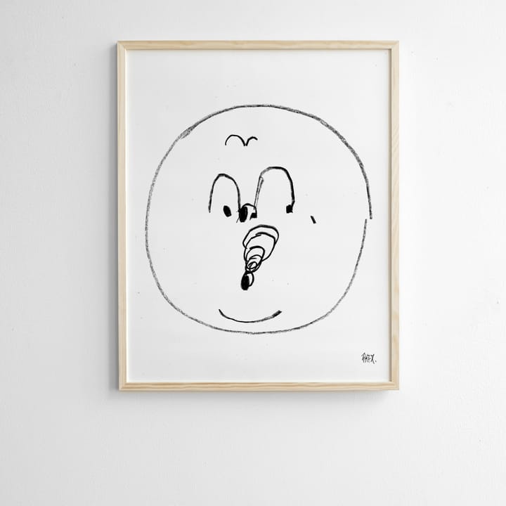Bubbles juliste 40x50 cm, Musta-valkoinen Fine Little Day