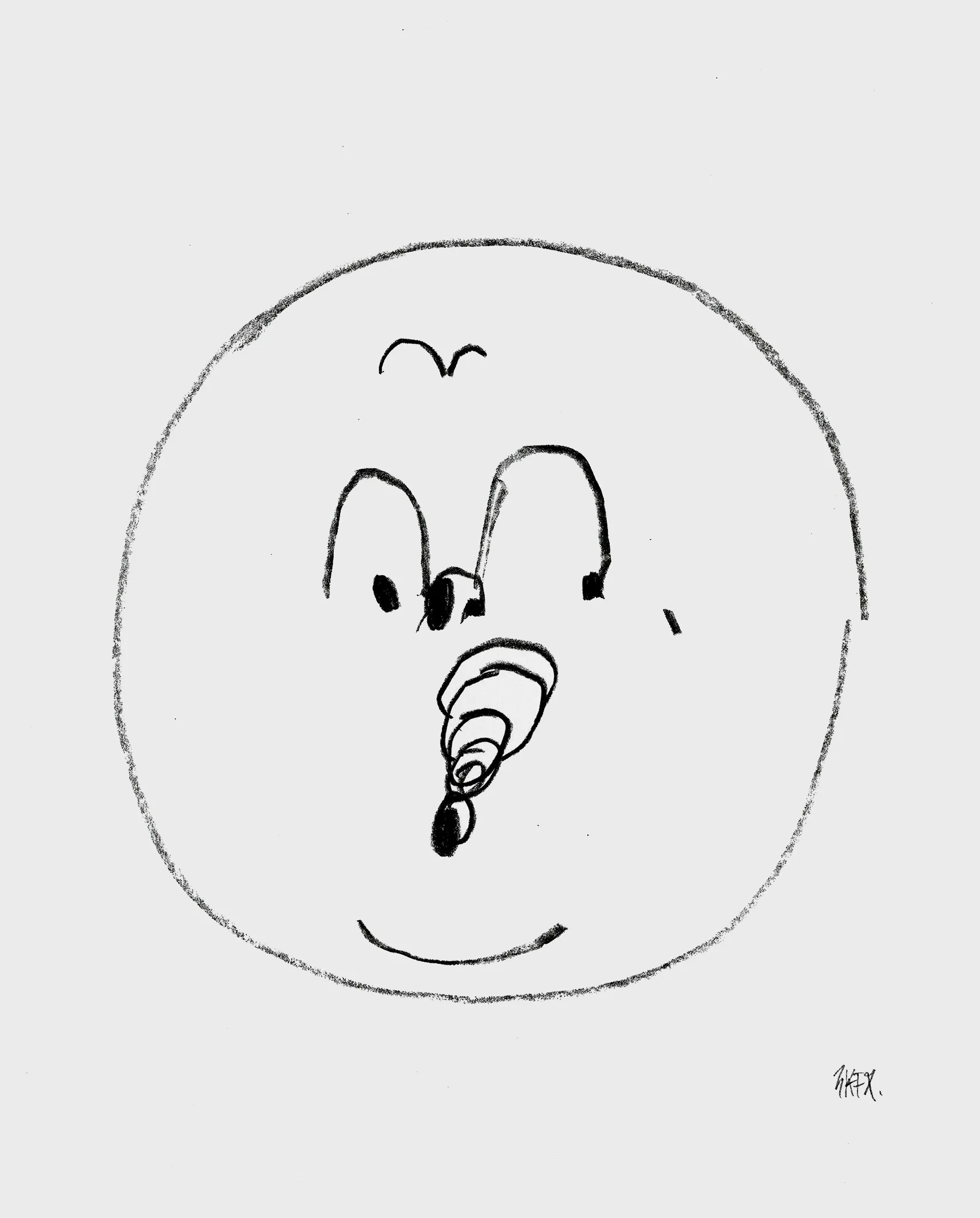 Bubbles juliste 40x50 cm, Musta-valkoinen Fine Little Day