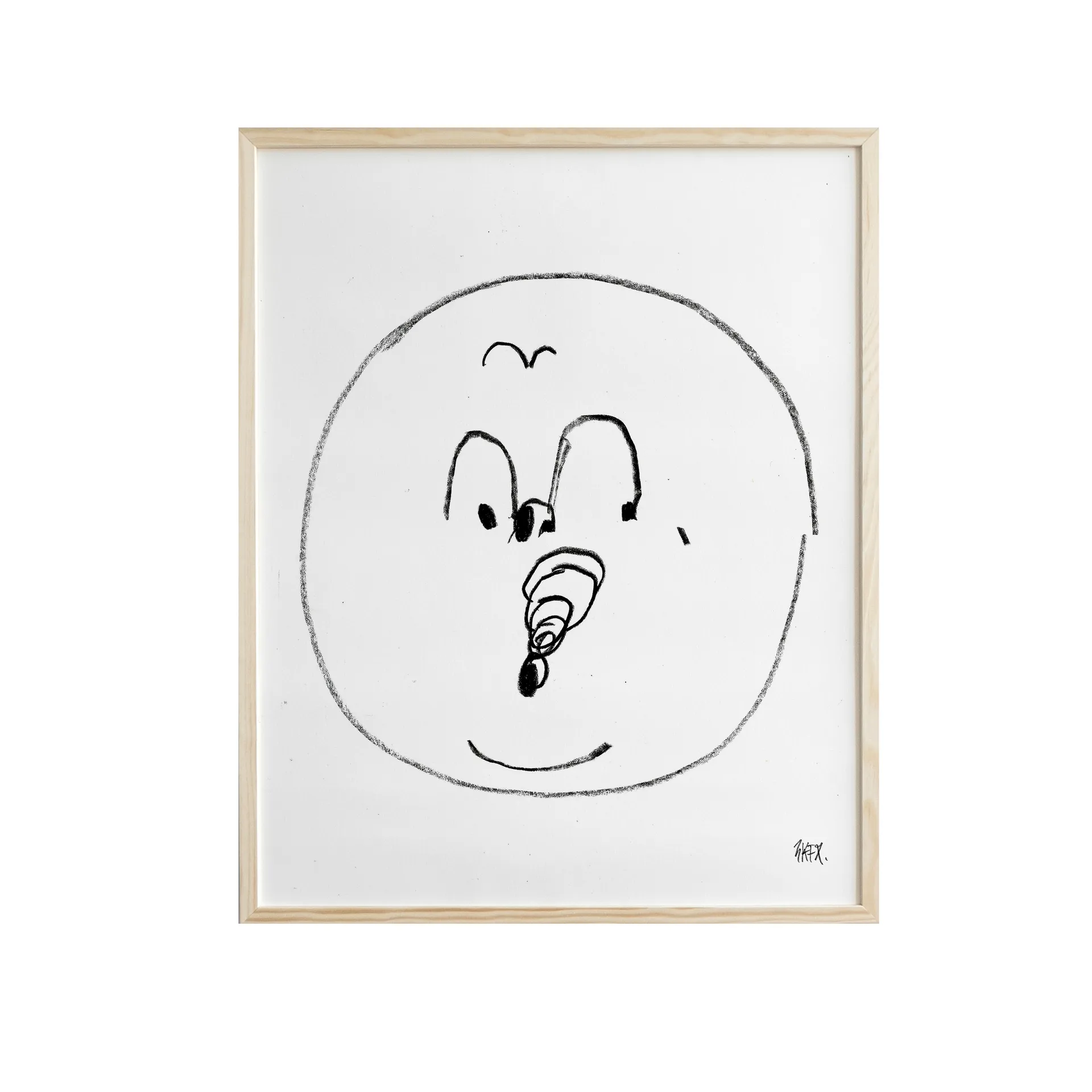 Bubbles juliste 40x50 cm, Musta-valkoinen Fine Little Day