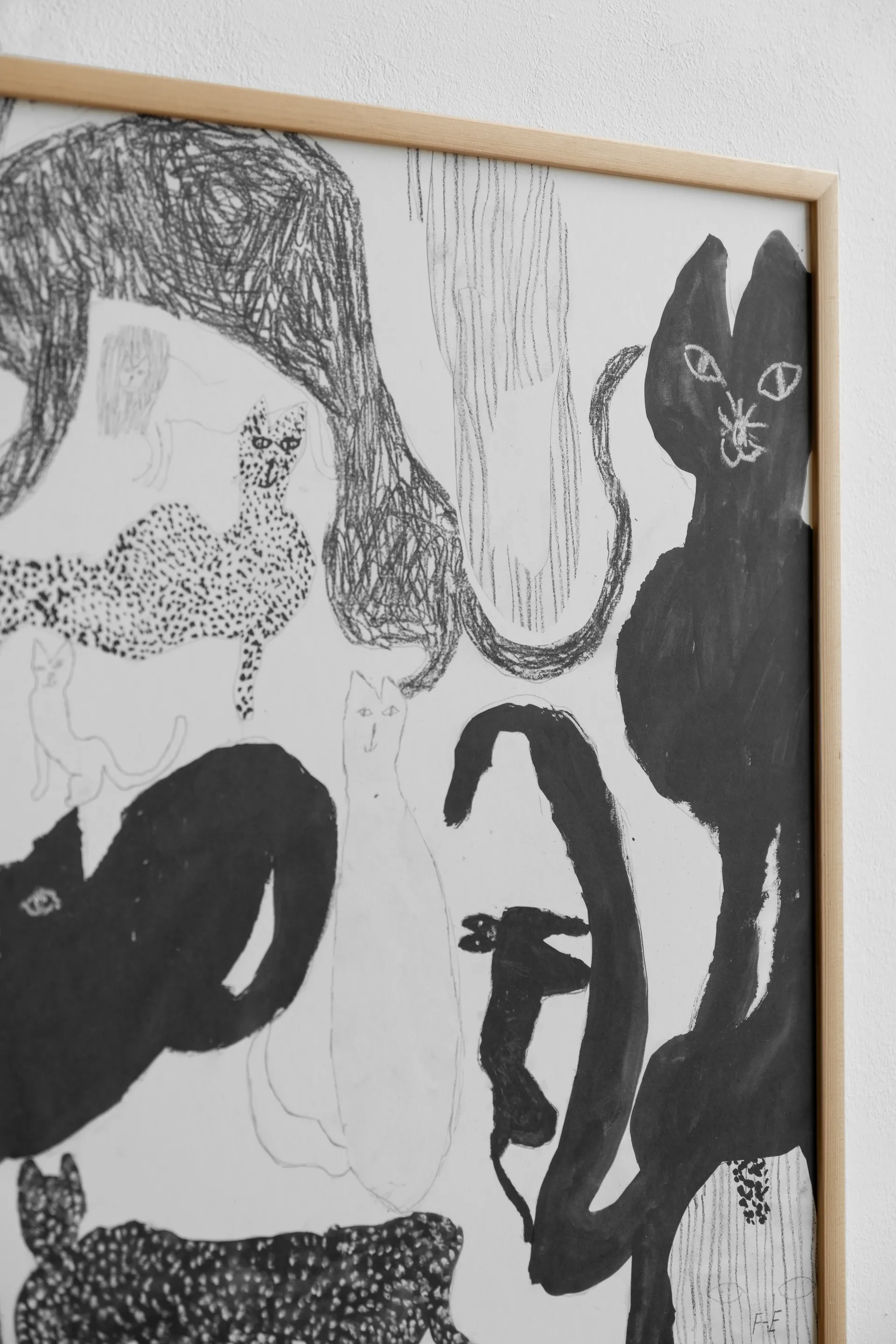 Cats juliste, 50 x 70 cm Fine Little Day