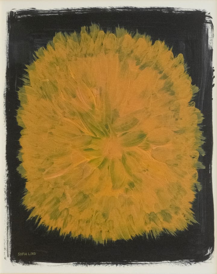 Dandelion juliste 40x50 cm - Kelta-musta - Fine Little Day