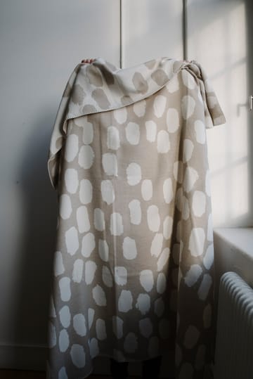 Dots huopa 140x180 cm - Beige - Fine Little Day