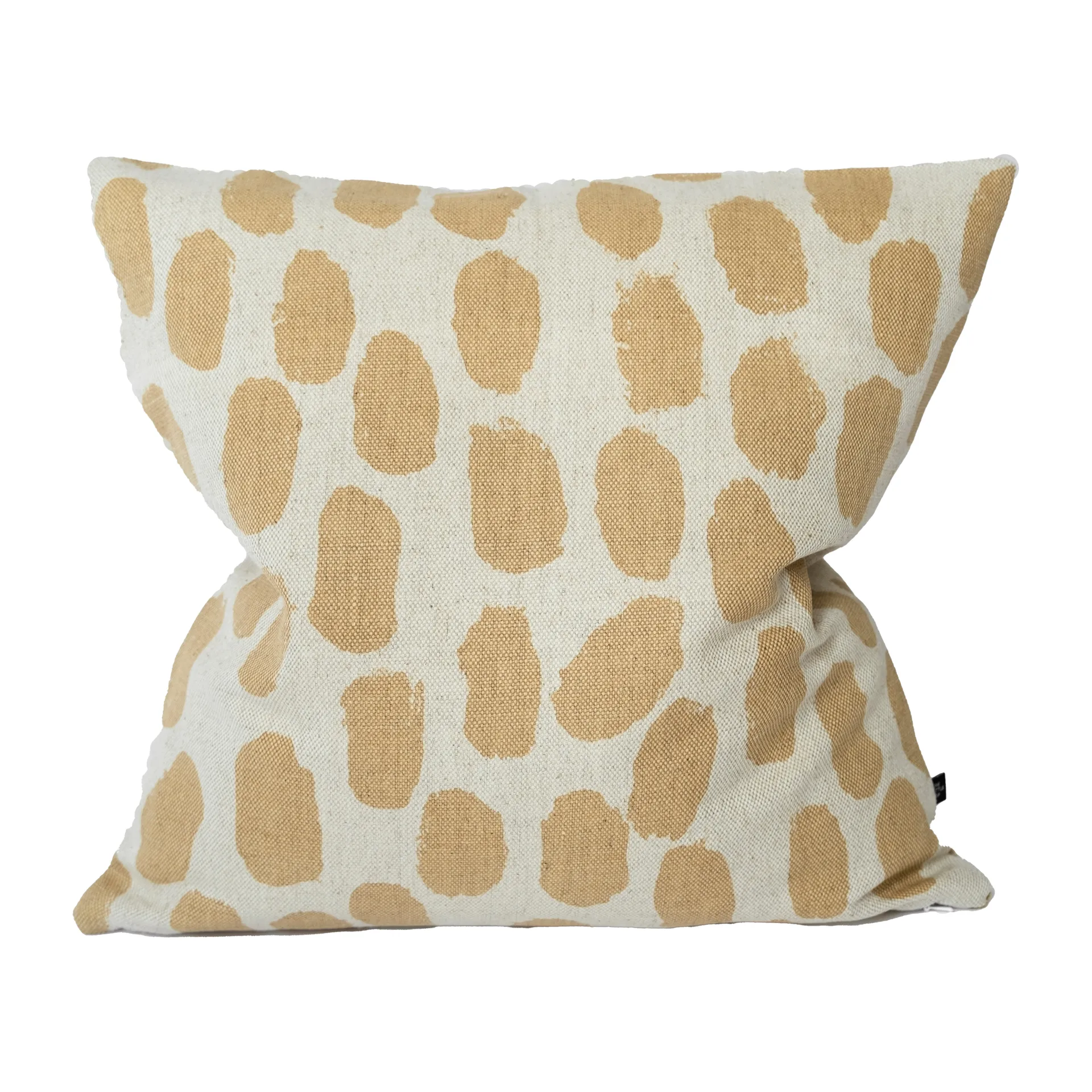 Dots tyynynpäällinen 48x48 cm, Luonnonvärinen-hiekka Fine Little Day