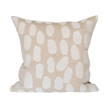 Dots tyynynpäällinen 48x48 cm - Valkoinen-luonnollinen - Fine Little Day