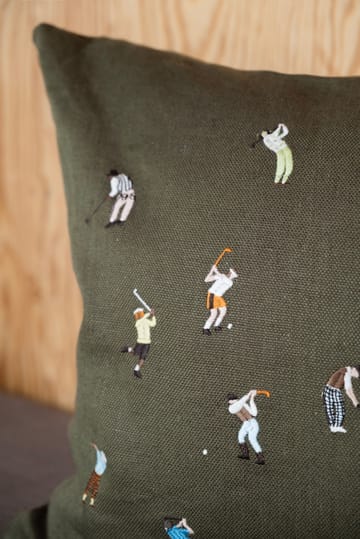 Golfers tyynynpäällinen 48 x 48 cm - Green - Fine Little Day