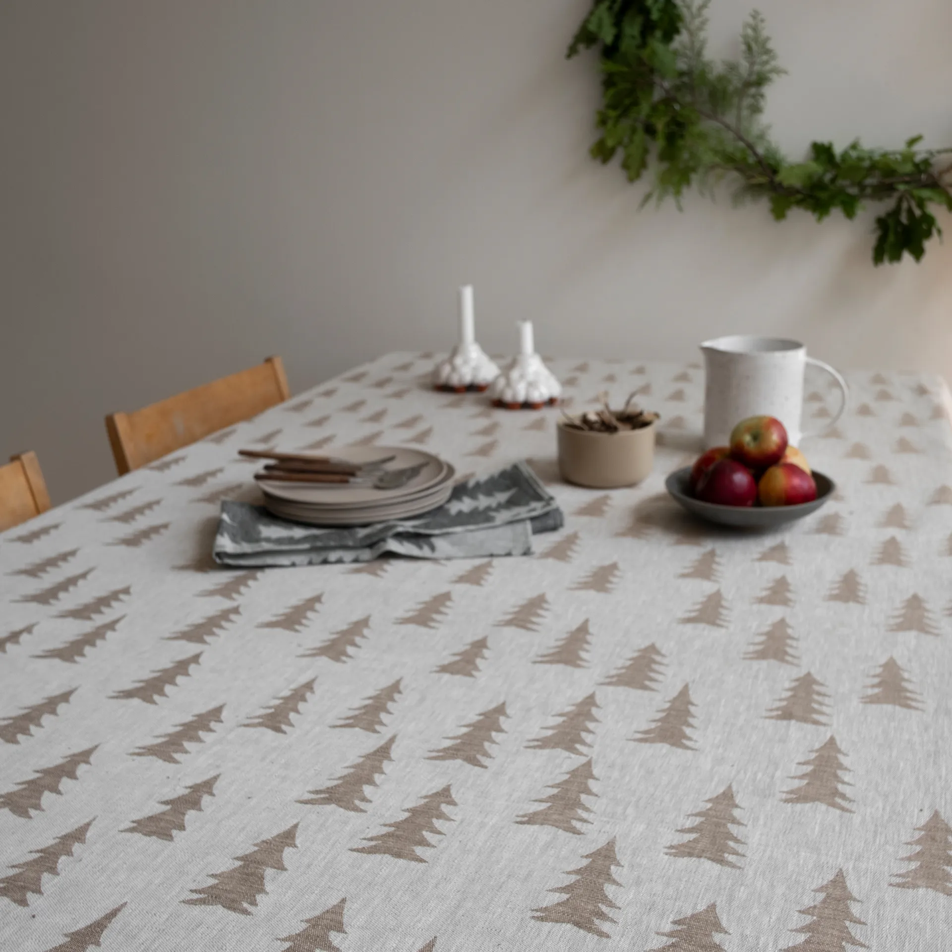 Gran liina, pellavaa 147x147 cm, Sand Fine Little Day