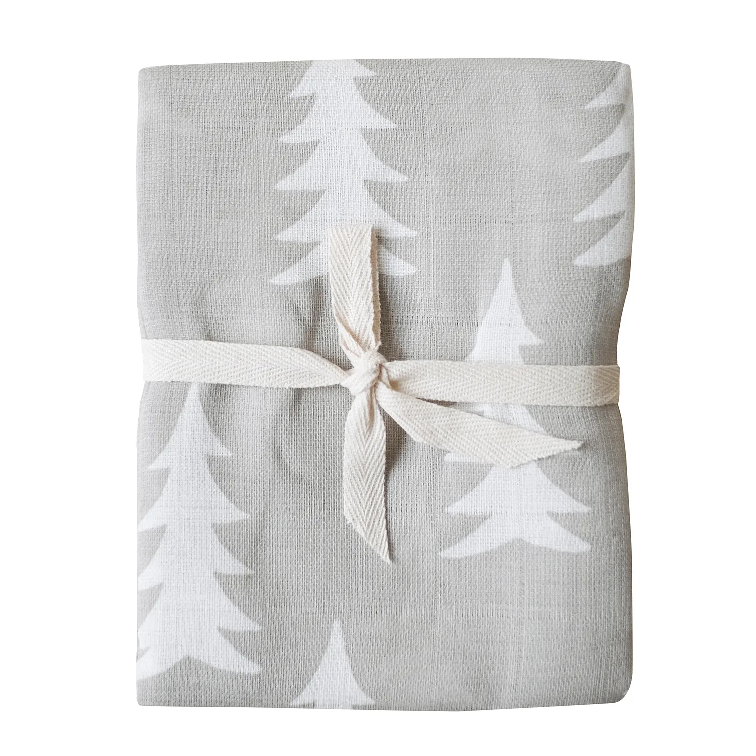 Gran musliinihuopa 120x120 cm, Harmaa-valkoinen Fine Little Day