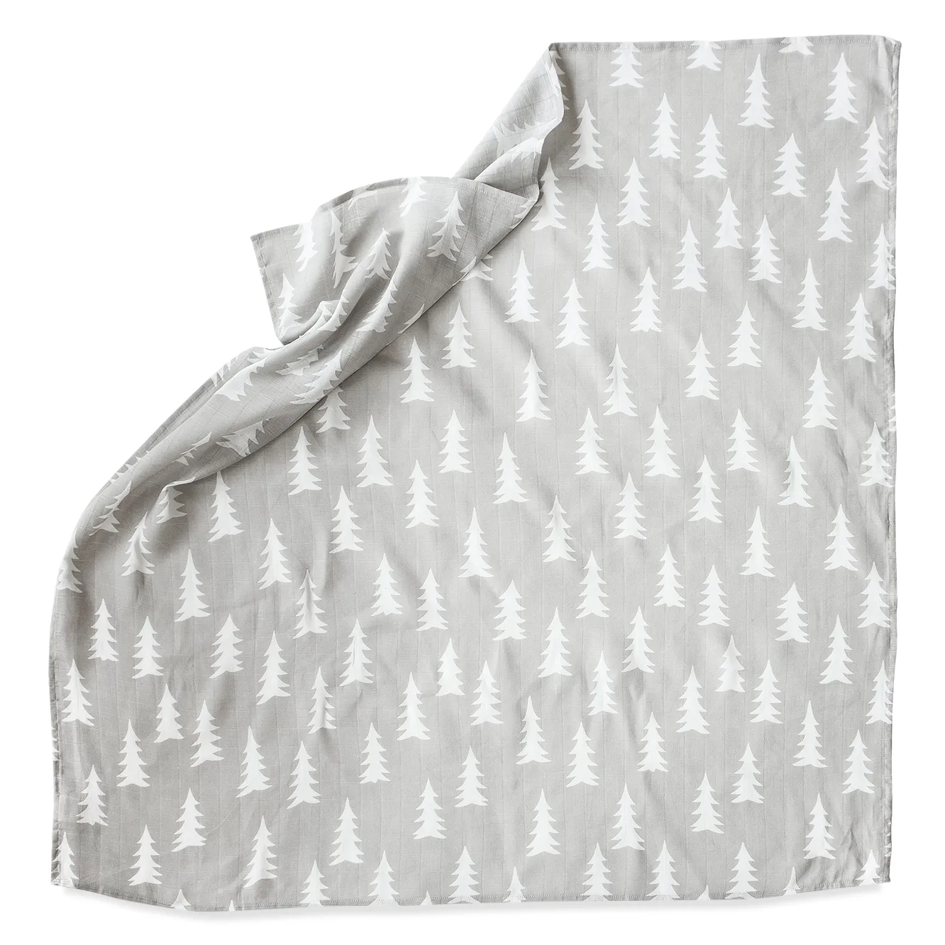 Gran musliinihuopa 120x120 cm, Harmaa-valkoinen Fine Little Day