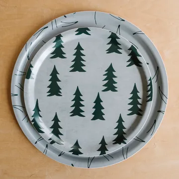 Gran tarjotin 31 cm - Vihreä - Fine Little Day