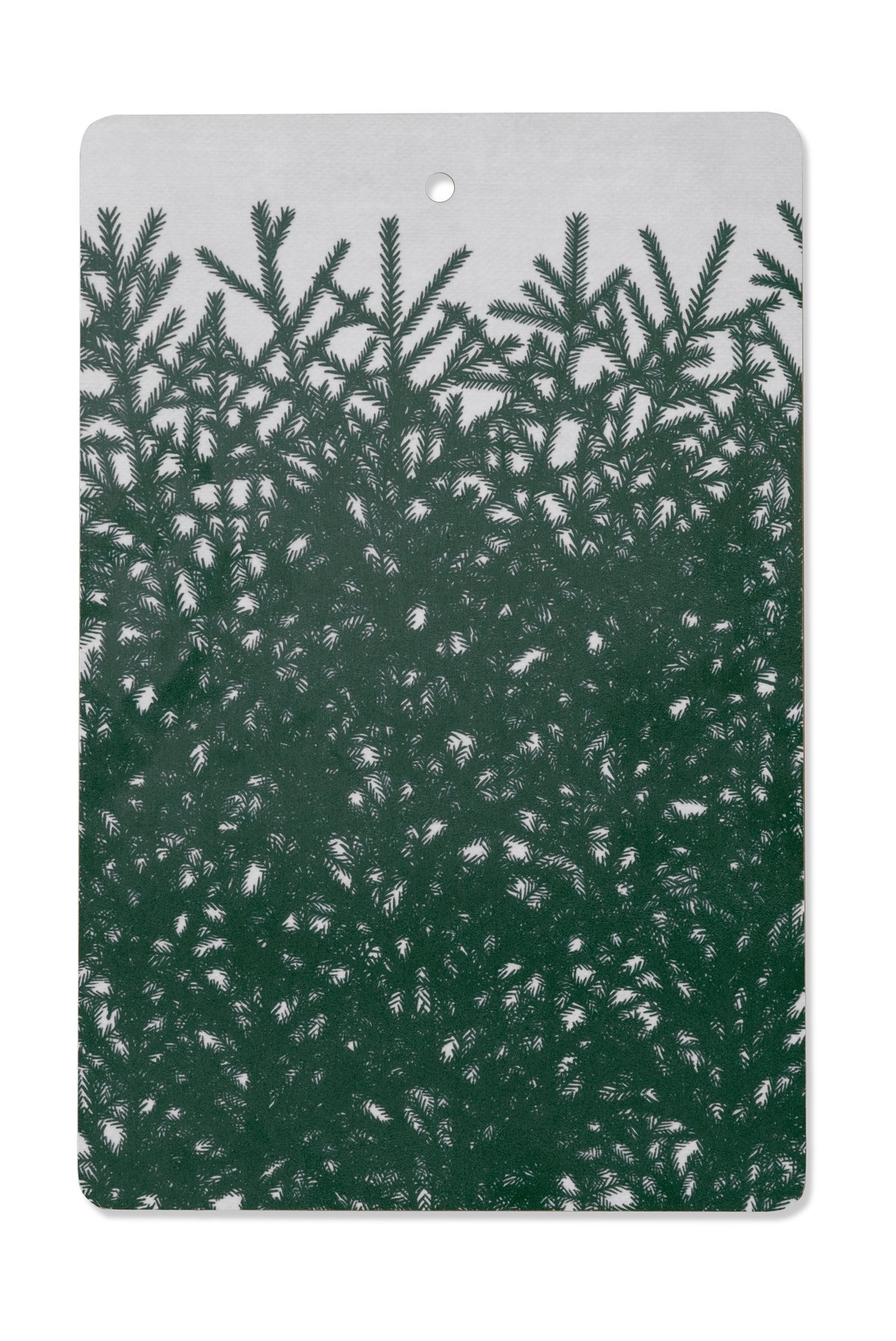 Fine Little Day Granris leikkuulauta 21 x 31 cm Valkoinen-vihreä