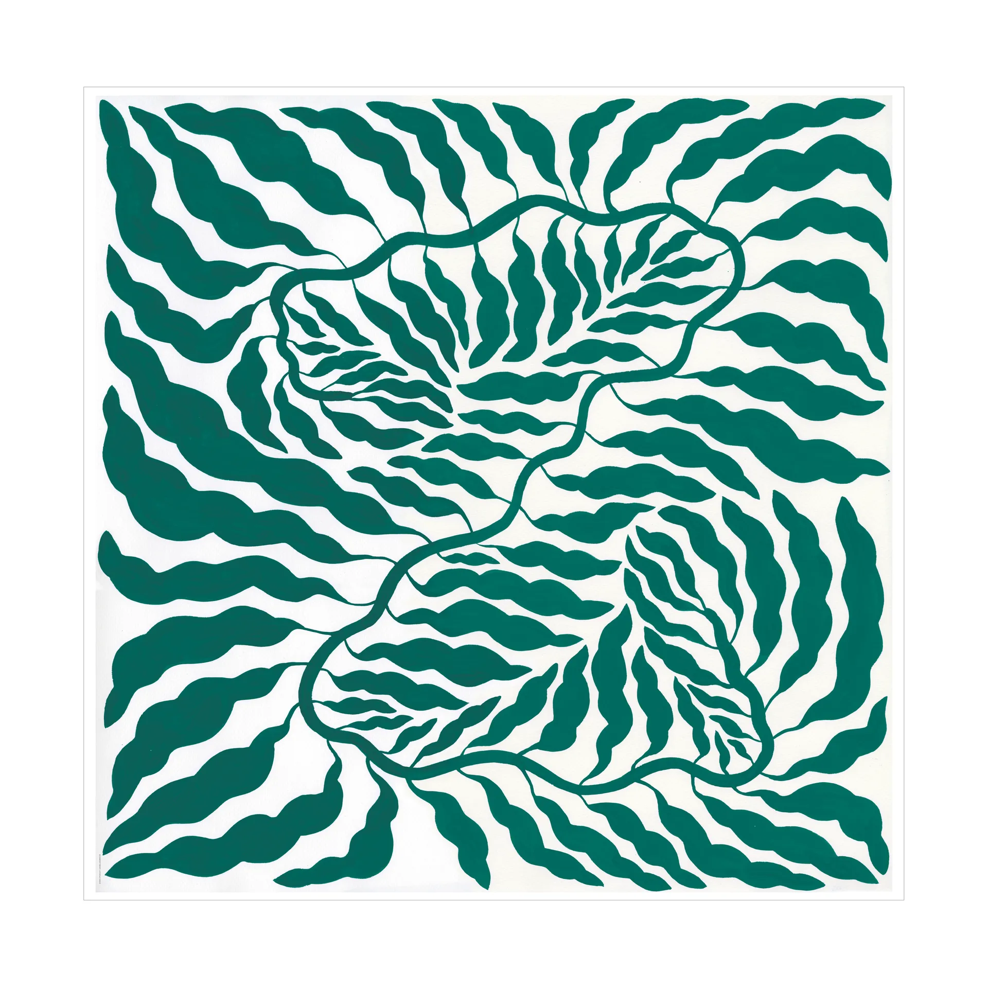 Green juliste, 70x70 cm Fine Little Day