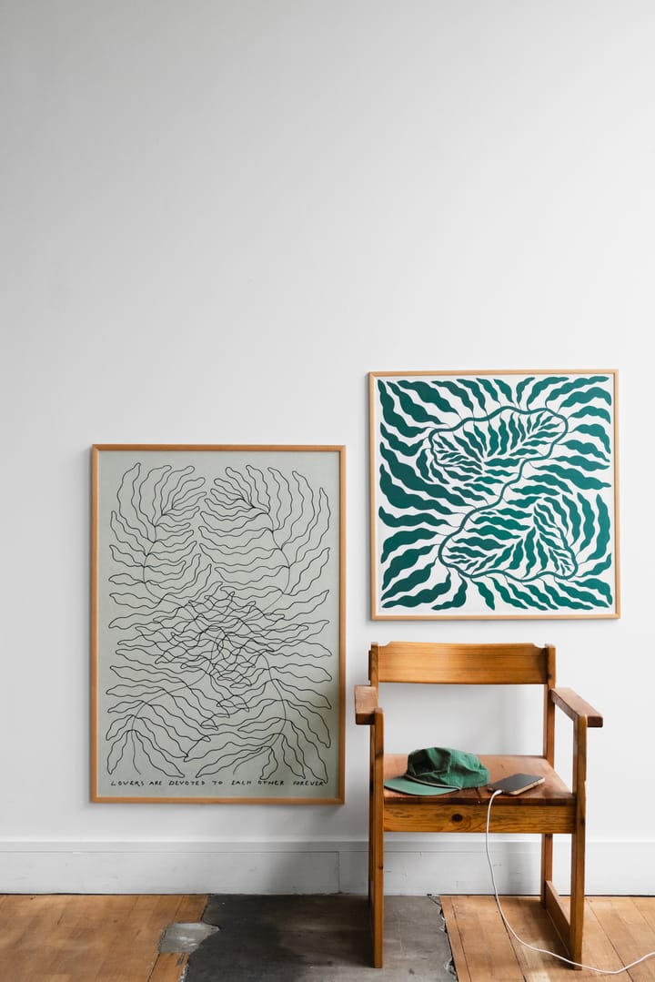Green juliste, 70x70 cm Fine Little Day