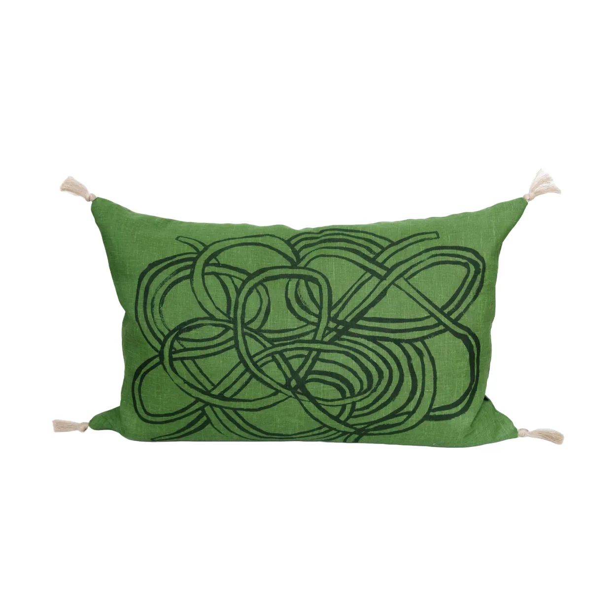 Fine Little Day Knutar tyynynpäällinen 38x58 cm Vihreä