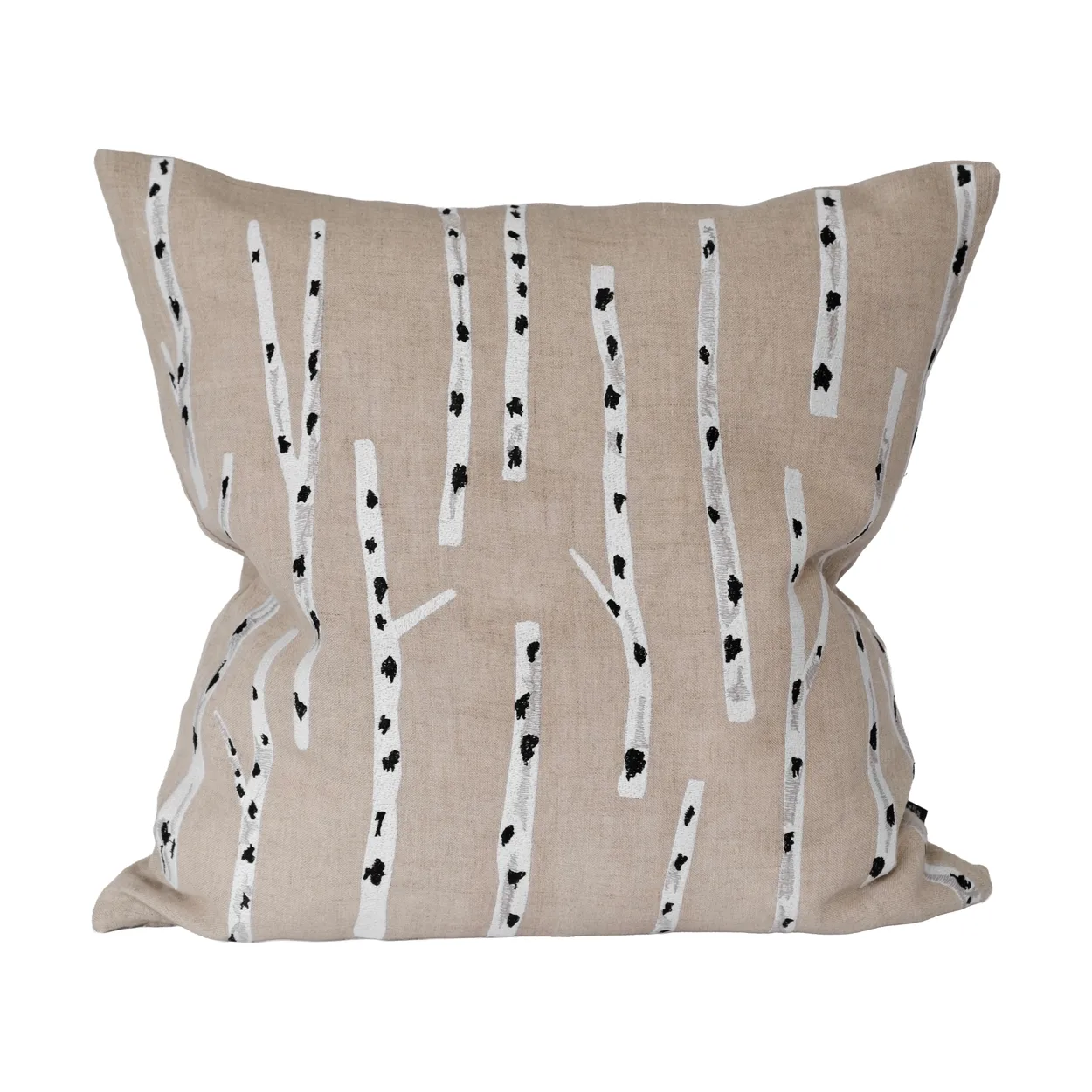 Fine Little Day Koivu tyynynpäällinen 48x48 cm Luonnonväri