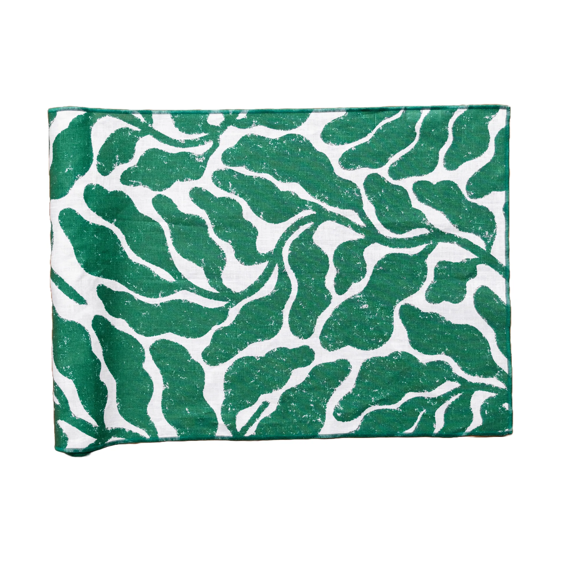 Leaves juoksija, Vihreä, 45 x 180 cm Fine Little Day