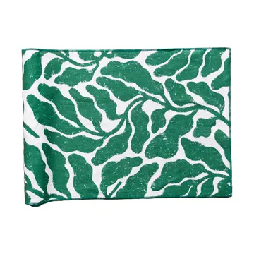 Leaves juoksija - Vihreä, 45 x 180 cm - Fine Little Day