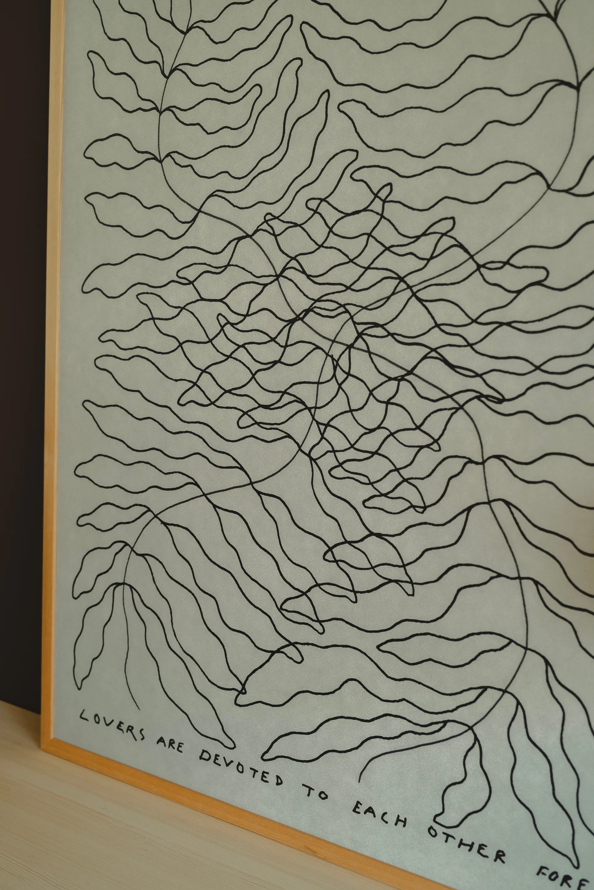 Lovers juliste, 70x100 cm Fine Little Day