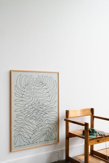 Lovers juliste - 70x100 cm - Fine Little Day