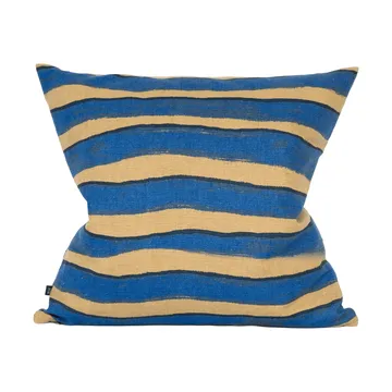 Rand tyynynpäällinen - Ruskea–sininen, 48x48 cm - Fine Little Day