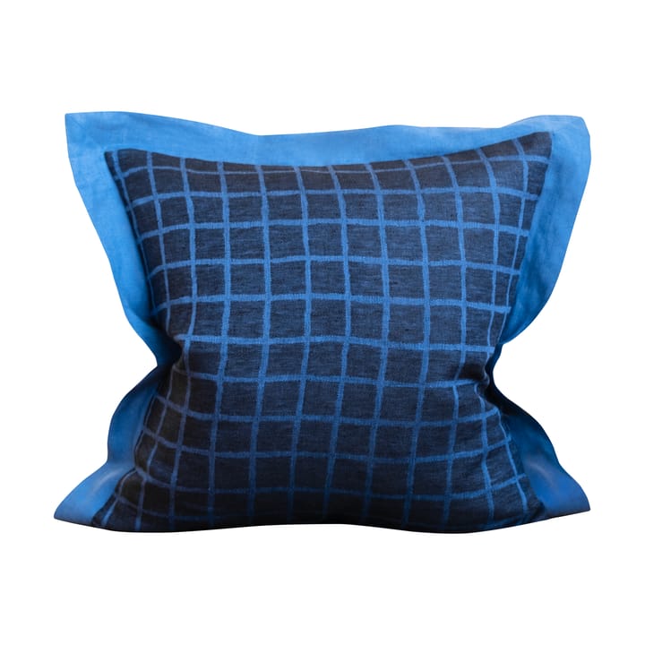 Rutig tyynynpäällinen 47 x 47 cm - Blue-black - Fine Little Day