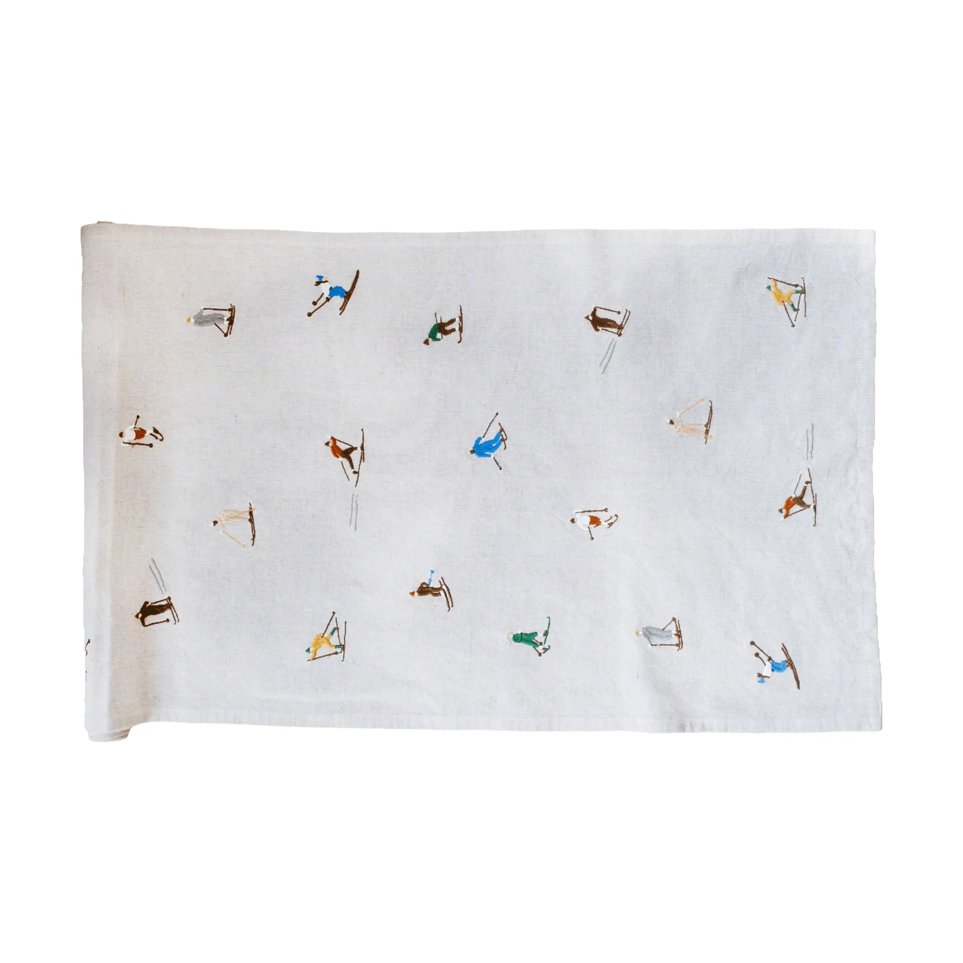 Skiers pöytäliinarunneri, Luonnollinen, 45x150 cm Fine Little Day