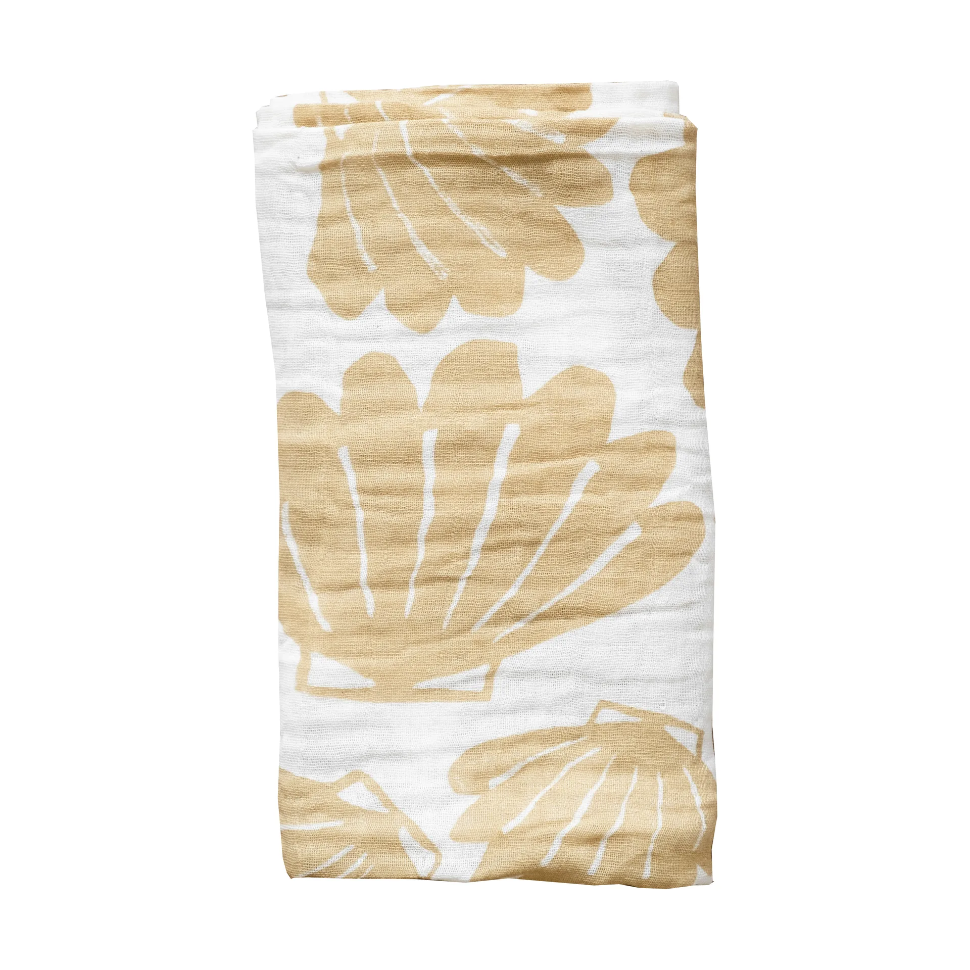 Snäcka musliiniviltti 120 x 120 cm, Sand Fine Little Day